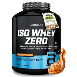 BIOTECH Odżywka białkowa Iso Whey Zero Słony karmel