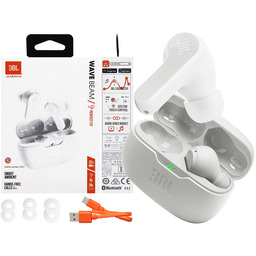 Słuchawki Bezprzewodowe Jbl Wave Beam Dokanałowe Bluetooth Mikrofon