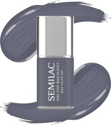 SEMILAC One Step Glossy 3in1 Lakier hybrydowy