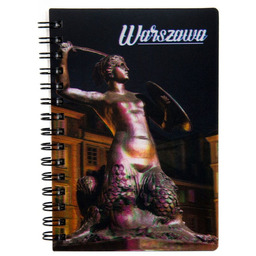 Notatnik 3D Warszawa Syrenka