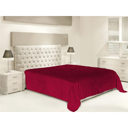 Matex Koc narzuta z mikrofibry 170x210 Diuna czerwony