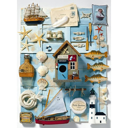 Ravensburger 12000223, Morskie Klimaty, Puzzle 500 Elementów, Puzzle
