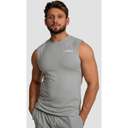 GymBeam Męska koszulka bez rękawów TRN Grey