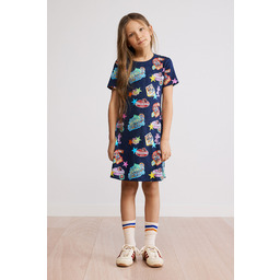 Desigual Sukienka z nadrukiem Minnie Mouse