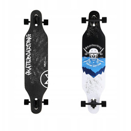 Longboard Skull Wood Skate Nils Extreme