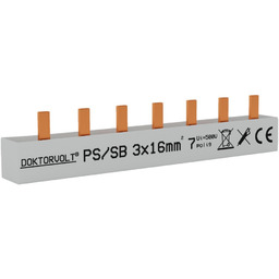 Szyna łączeniowa sztyftowa PS/S 3F 7Mod 16mm2 DV-5125-PSS