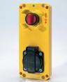 Wyłącznik awaryjny w obudowie, GM01P4NP, Push-Pull, średnica 40