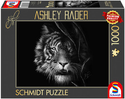Puzzle, ASHLEY RADER Tygrys, 1000 el.