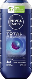 NIVEA MEN Total Relax żel pod prysznic, neutralny