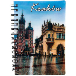 Notatnik 3D Kraków Sukiennice