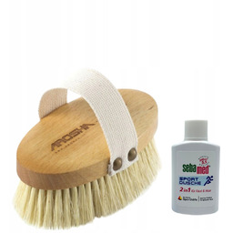 Arosha Natural Brush Naturalna szczotka do suchego peelingu