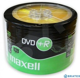Maxell płyta DVD plus R 4,7 16x szpindel