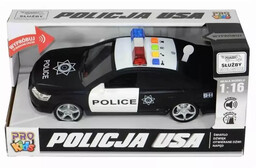 Pojazd z dźwiękami - Policja USA - Pro