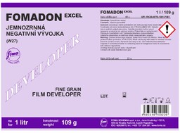 FOMADON EXCEL  Wywoływacz negatywowy o drobnoziarnistej strukturze