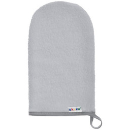 Akuku A1128 RĘKAWICA MYJKA SZARA FROTTE