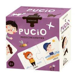 Puzzle Pucio przeciwieństwa Wydawnictwo Nasza Księgarnia