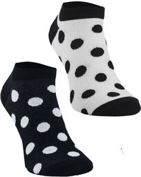Todo Socks Stopki, Grochy,, Czarno-białe, Monochromatyczne, Kolorowe