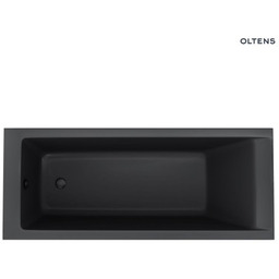 Oltens Langfoss wanna prostokątna 170x70 cm akrylowa czarny