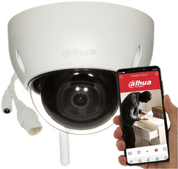 Kamera wandaloodporna IP Dahua HDBW1230DE-SW-0280B 2Mpx IR30m Wifi