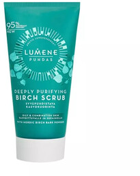 Lumene Puhdas, głęboko oczyszczający peeling brzozowy do twarzy,