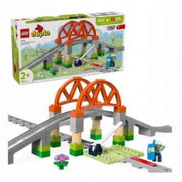 Lego Duplo Most i tory kolejowe zestaw rozszerzający