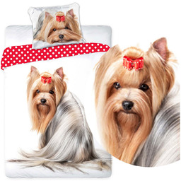 Pościel Młodzieżowa Bawełniana 322 Best Friends Pies 140x200NP