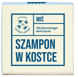 Cztery Szpaki, szampon w kostce, miś, 75 mg