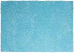Beliani Dywan shaggy 140 x 200 cm niebieski