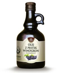 Olej z pestek winogron rafinowany Oleje świata 500ml