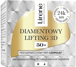 Lirene, Diamentowy Lifting 3D Przeciwzmarszczkowy krem ujędrniający 50+,