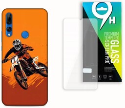 Etui Case Do Huawei Y6P + Szkło Hartowane