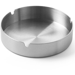Popielniczka ze stali nierdzewnej masywna śr. 95mm Hendi