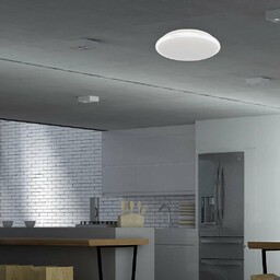 Łazienkowa LAMPA sufitowa TERMA ML6401 Milagro okrągła OPRAWA