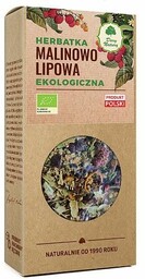 DARY NATURY Eko Herbatka malinowo-lipowa, 80 g