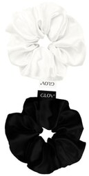 GLOV Scrunchies 2 Pack M - Black/Beige Gumka