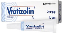 Vratizolin 30 mg/g Krem, 3g