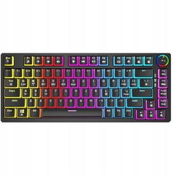 Klawiatura mechaniczna bezprzewodowa Savio Phenix Gateron Red Pro,