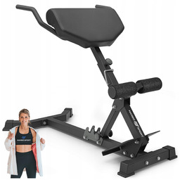 Ławka na prostowniki grzbietu rzymska ćwiczenia pleców Marbo