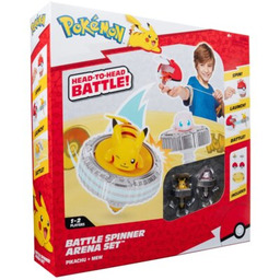 JAZWARES Zestaw figurek Pokémon Battle Spinner Arena Set