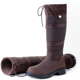 Rhinegold ELITE BROOKLYN LEATHER COUNTRY BOOTS trwałe buty