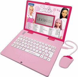 Lexibook, Barbie, edukacyjny i dwujęzyczny laptop w języku