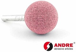 ANDRE Ściernica trzpieniowa kulista 30 x 6 mm