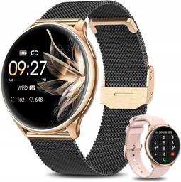 Smartwatch Damski Zegarek Dla Kobiety Amoled Rozmowy 300MAH
