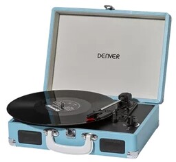 Gramofon Usb Denver niebieski
