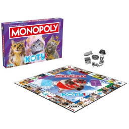 Monopoly Koty 2025 Gra planszowa
