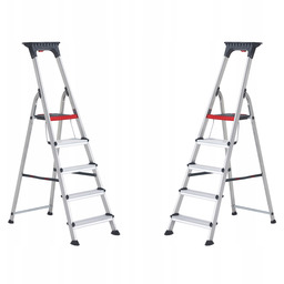 Drabina jednostronna 5 stopniowa aluminiowa Double Decker Altrex