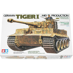 Tamiya, German Tiger I Mid Production, Model