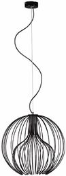 Industrialna LAMPA wisząca Tori K-3405 czarny Kaja druciana