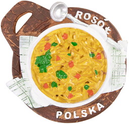 Magnes na lodówkę rosół Polska