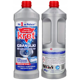 Kret Granulki Do Udrażniania Rur Syfonów Udrażniacz